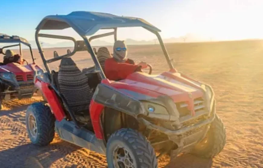 Aventura de Buggy ao Pôr do Sol }}