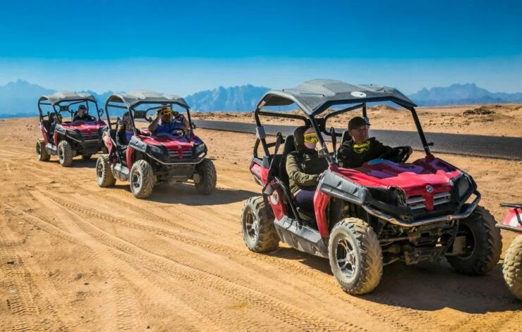Aventura de Buggy ao Pôr do Sol }}